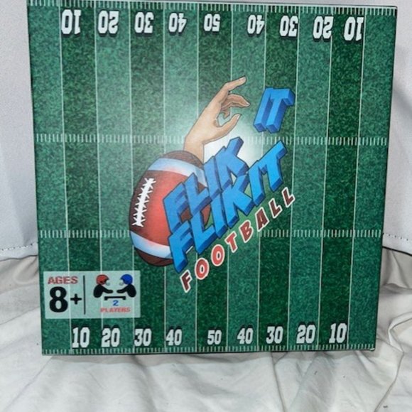FlikIt FlikIt Football Table Top Football Boardgame - Complete Unused Open Box - Picture 1 of 4